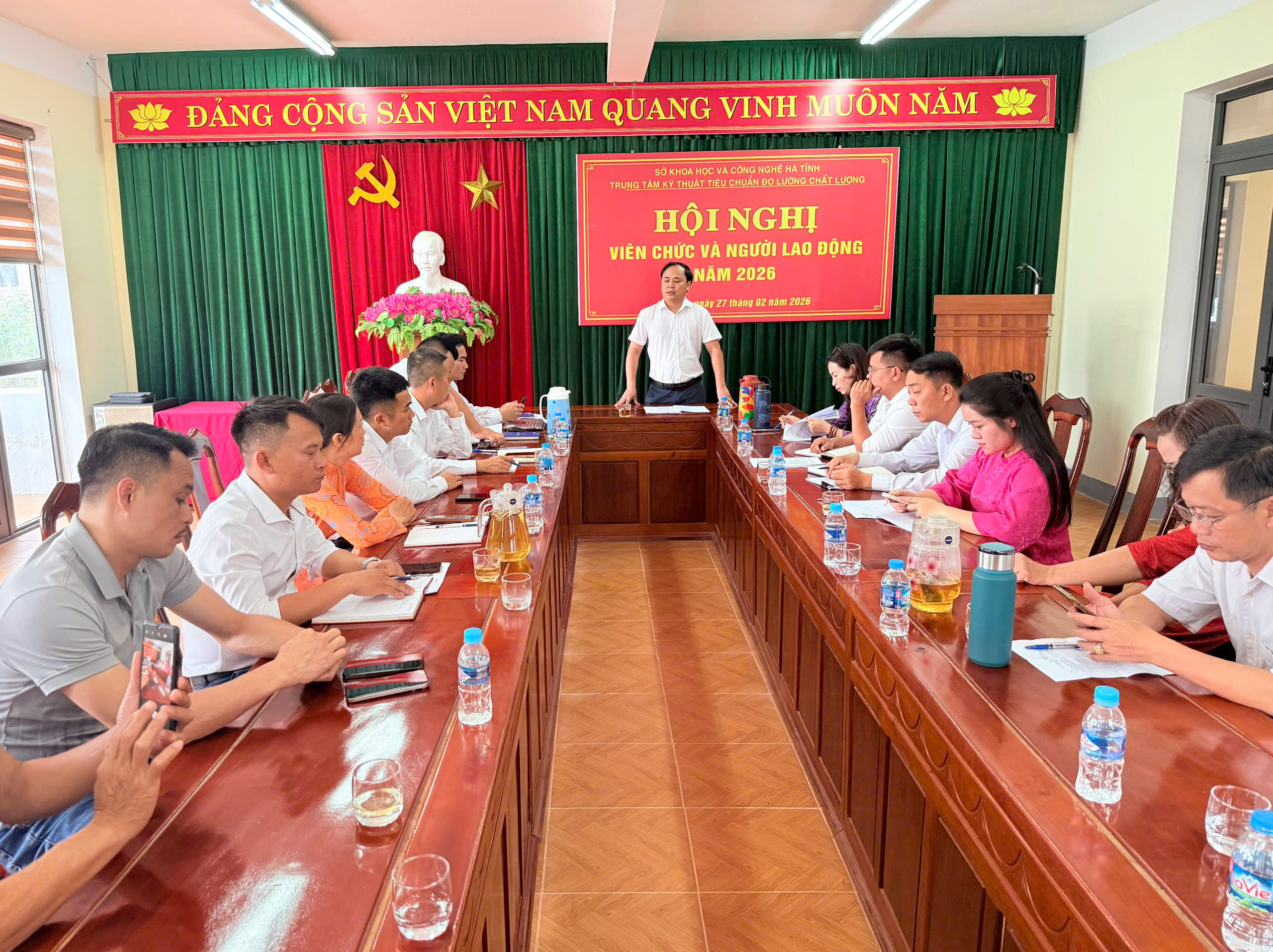 TRUNG TÂM KỸ THUẬT TIÊU CHUẨN ĐO LƯỜNG CHẤT LƯỢNG TỔ CHỨC HỘI NGHỊ CÁN BỘ, VIÊN CHỨC, NGƯỜI LAO ĐỘNG NĂM 2026